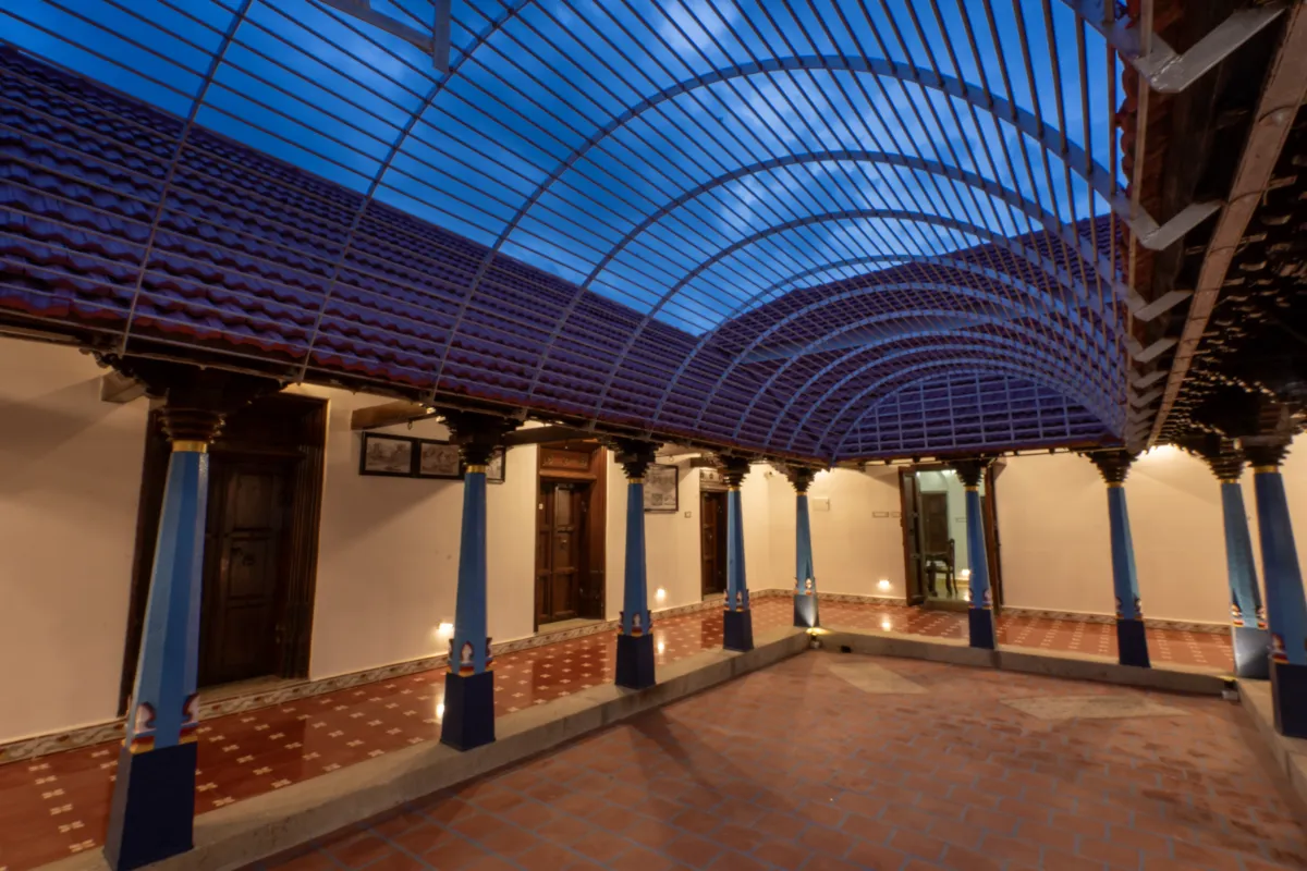 Courtyard at Dusk